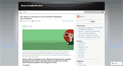 Desktop Screenshot of deepgremlinreviews.wordpress.com