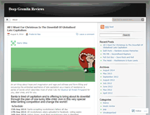 Tablet Screenshot of deepgremlinreviews.wordpress.com