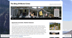 Desktop Screenshot of gruntofmontecristo.wordpress.com