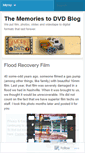 Mobile Screenshot of memoriestodvd.wordpress.com