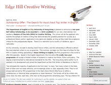 Tablet Screenshot of ehcreativewriting.wordpress.com