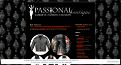 Desktop Screenshot of passionalboutique.wordpress.com