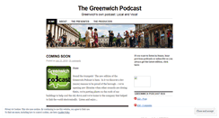 Desktop Screenshot of greenwichpodcast.wordpress.com