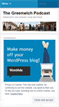 Mobile Screenshot of greenwichpodcast.wordpress.com