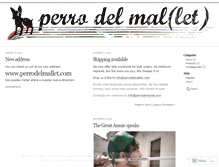 Tablet Screenshot of perrodelmallet.wordpress.com
