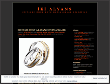 Tablet Screenshot of ikialyans.wordpress.com