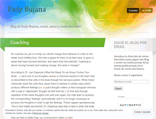 Tablet Screenshot of fadybujana.wordpress.com