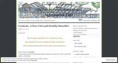 Desktop Screenshot of informationcafe.wordpress.com