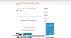 Desktop Screenshot of limewireindirdownload.wordpress.com