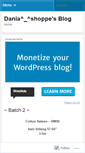 Mobile Screenshot of daniaqistin.wordpress.com
