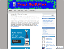 Tablet Screenshot of desisafitri.wordpress.com