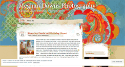 Desktop Screenshot of meghandownspix.wordpress.com