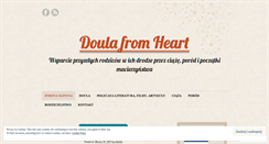 Desktop Screenshot of doulafromheart.wordpress.com