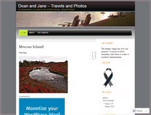 Tablet Screenshot of dean43.wordpress.com