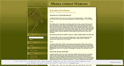 Desktop Screenshot of mediaummat.wordpress.com