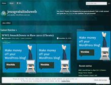 Tablet Screenshot of jeuxgratuitsduweb.wordpress.com