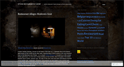 Desktop Screenshot of ghent.wordpress.com