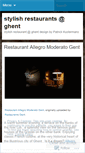 Mobile Screenshot of ghent.wordpress.com
