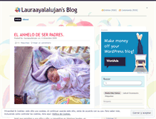 Tablet Screenshot of lauraayalalujan.wordpress.com