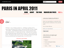 Tablet Screenshot of parisinapril.wordpress.com