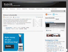 Tablet Screenshot of bracketville.wordpress.com