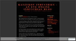 Desktop Screenshot of katzukov.wordpress.com