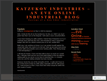 Tablet Screenshot of katzukov.wordpress.com