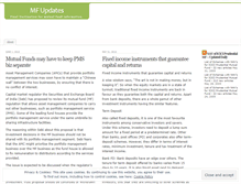 Tablet Screenshot of mfupdates.wordpress.com