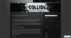 Desktop Screenshot of collidestudentministries.wordpress.com
