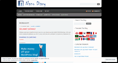 Desktop Screenshot of nanodiary.wordpress.com