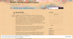 Desktop Screenshot of nilda747.wordpress.com