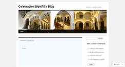 Desktop Screenshot of celebracion35del75.wordpress.com