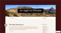 Desktop Screenshot of anaggieinethiopia.wordpress.com