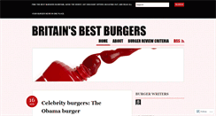 Desktop Screenshot of britainsbestburgers.wordpress.com