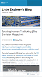 Mobile Screenshot of littleexplorer.wordpress.com