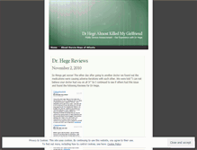 Tablet Screenshot of drhege.wordpress.com