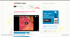 Desktop Screenshot of glittergem.wordpress.com