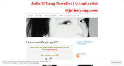 Desktop Screenshot of julieoyang.wordpress.com