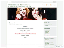 Tablet Screenshot of mulheressobdescontrole.wordpress.com