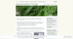 Desktop Screenshot of essentiellementculinaire.wordpress.com