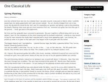 Tablet Screenshot of oneclassicallife.wordpress.com