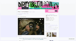 Desktop Screenshot of dirtybronson.wordpress.com