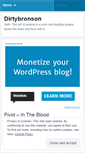 Mobile Screenshot of dirtybronson.wordpress.com