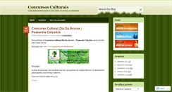 Desktop Screenshot of concursosculturais.wordpress.com