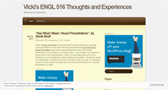 Desktop Screenshot of engl516.wordpress.com