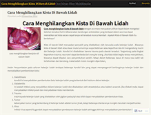 Tablet Screenshot of caramenghilangkankistadibawahlidah.wordpress.com