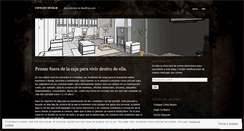 Desktop Screenshot of espaciodesign.wordpress.com