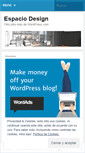 Mobile Screenshot of espaciodesign.wordpress.com