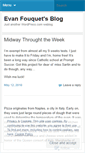 Mobile Screenshot of evanfouquet.wordpress.com