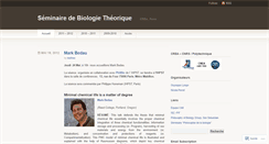 Desktop Screenshot of biotheo.wordpress.com